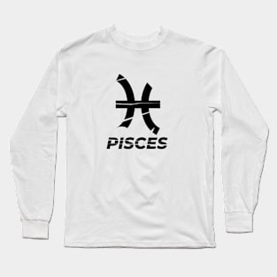 Pisces Zodiac V.3 Long Sleeve T-Shirt